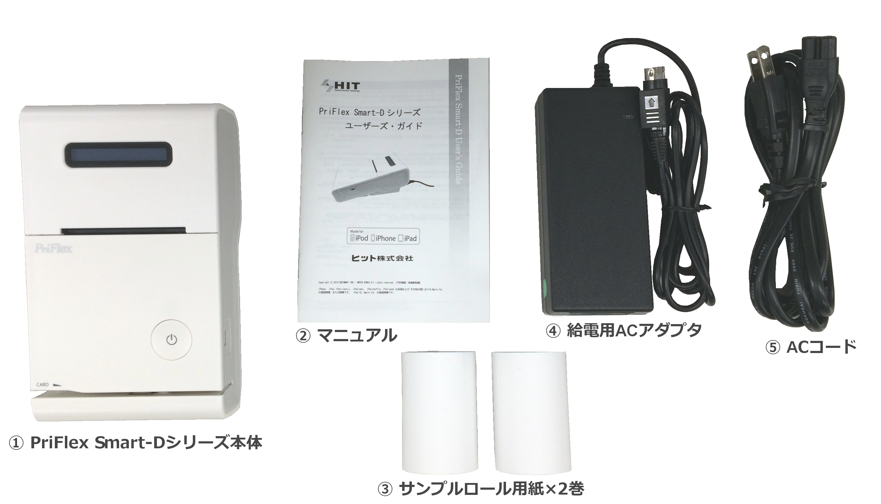 スマートフォン決済モバイルプリンタ PriFlex Smart-D | ヒット株式会社