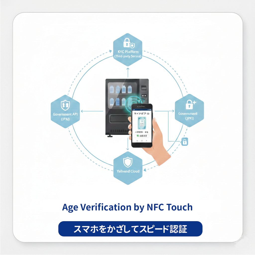 Yallvend 無人販売機 IoTソリューション